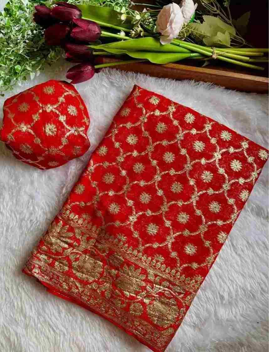SD-14 By Fashid Wholesale 01 To 04 Series Indian Traditional Wear Collection Beautiful Stylish Fancy Colorful Party Wear & Occasional Wear Viscose Georgette Sarees At Wholesale Price