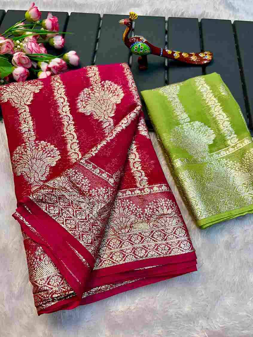 Jhumka By Fashid Wholesale 01 To 09 Series Indian Traditional Wear Collection Beautiful Stylish Fancy Colorful Party Wear & Occasional Wear Viscose Georgette Sarees At Wholesale Price