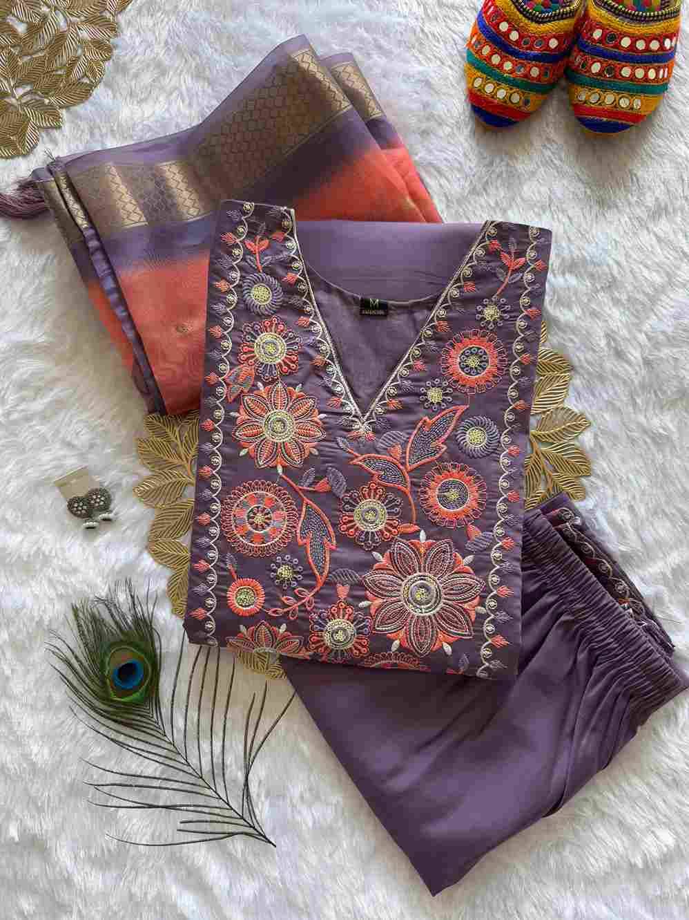 Vtd-2504 By Fashid Wholesale Beautiful Suits Stylish Fancy Colorful Party Wear & Occasional Wear Roman Silk Dresses At Wholesale Price