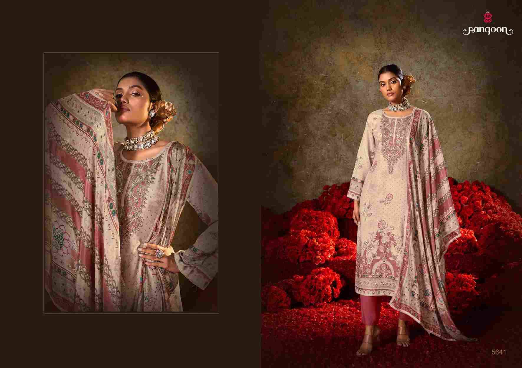 Siddhi By Rangoon 5641 To 5644 Series Beautiful Festive Suits Colorful Stylish Fancy Casual Wear & Ethnic Wear Pure Muslin Dresses At Wholesale Price