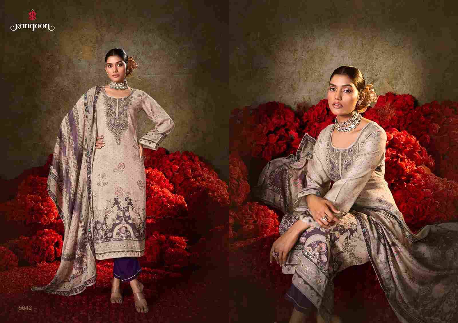 Siddhi By Rangoon 5641 To 5644 Series Beautiful Festive Suits Colorful Stylish Fancy Casual Wear & Ethnic Wear Pure Muslin Dresses At Wholesale Price