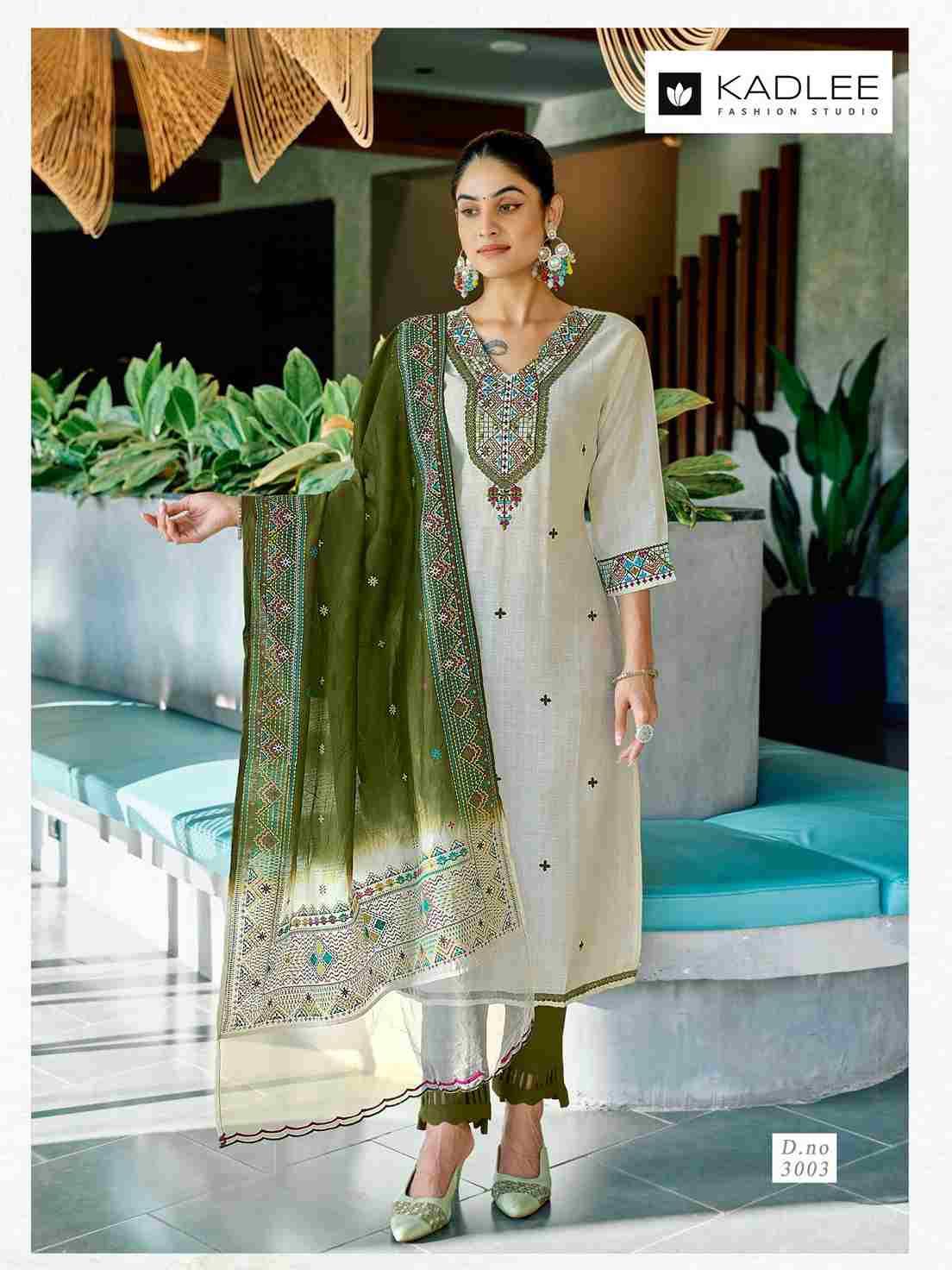 Vardan By Kadlee 3001 To 3004 Series Beautiful Festive Suits Colorful Stylish Fancy Casual Wear & Ethnic Wear Viscose Dresses At Wholesale Price