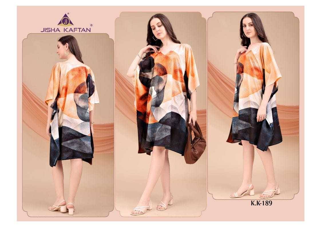 Kurti Kaftan Vol-12 By Jelite 189 To 196 Series Designer Stylish Fancy Colorful Beautiful Party Wear & Ethnic Wear Collection Poly Crepe Kurtis At Wholesale Price