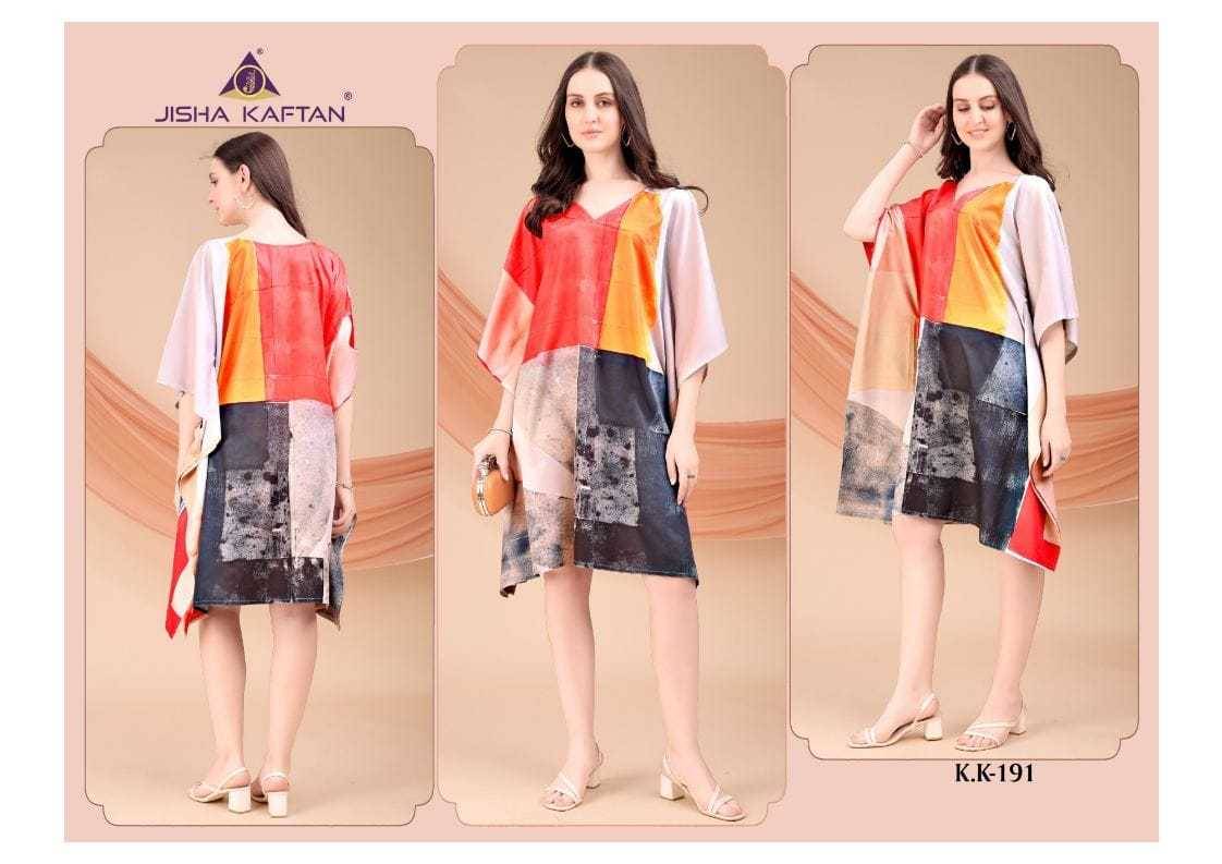 Kurti Kaftan Vol-12 By Jelite 189 To 196 Series Designer Stylish Fancy Colorful Beautiful Party Wear & Ethnic Wear Collection Poly Crepe Kurtis At Wholesale Price