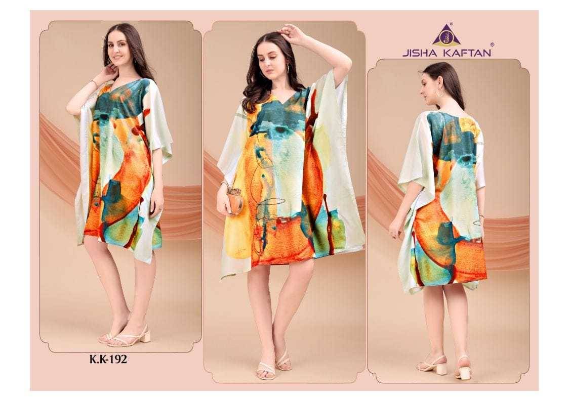 Kurti Kaftan Vol-12 By Jelite 189 To 196 Series Designer Stylish Fancy Colorful Beautiful Party Wear & Ethnic Wear Collection Poly Crepe Kurtis At Wholesale Price