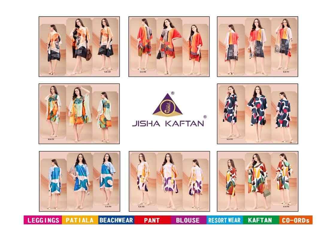 Kurti Kaftan Vol-12 By Jelite 189 To 196 Series Designer Stylish Fancy Colorful Beautiful Party Wear & Ethnic Wear Collection Poly Crepe Kurtis At Wholesale Price