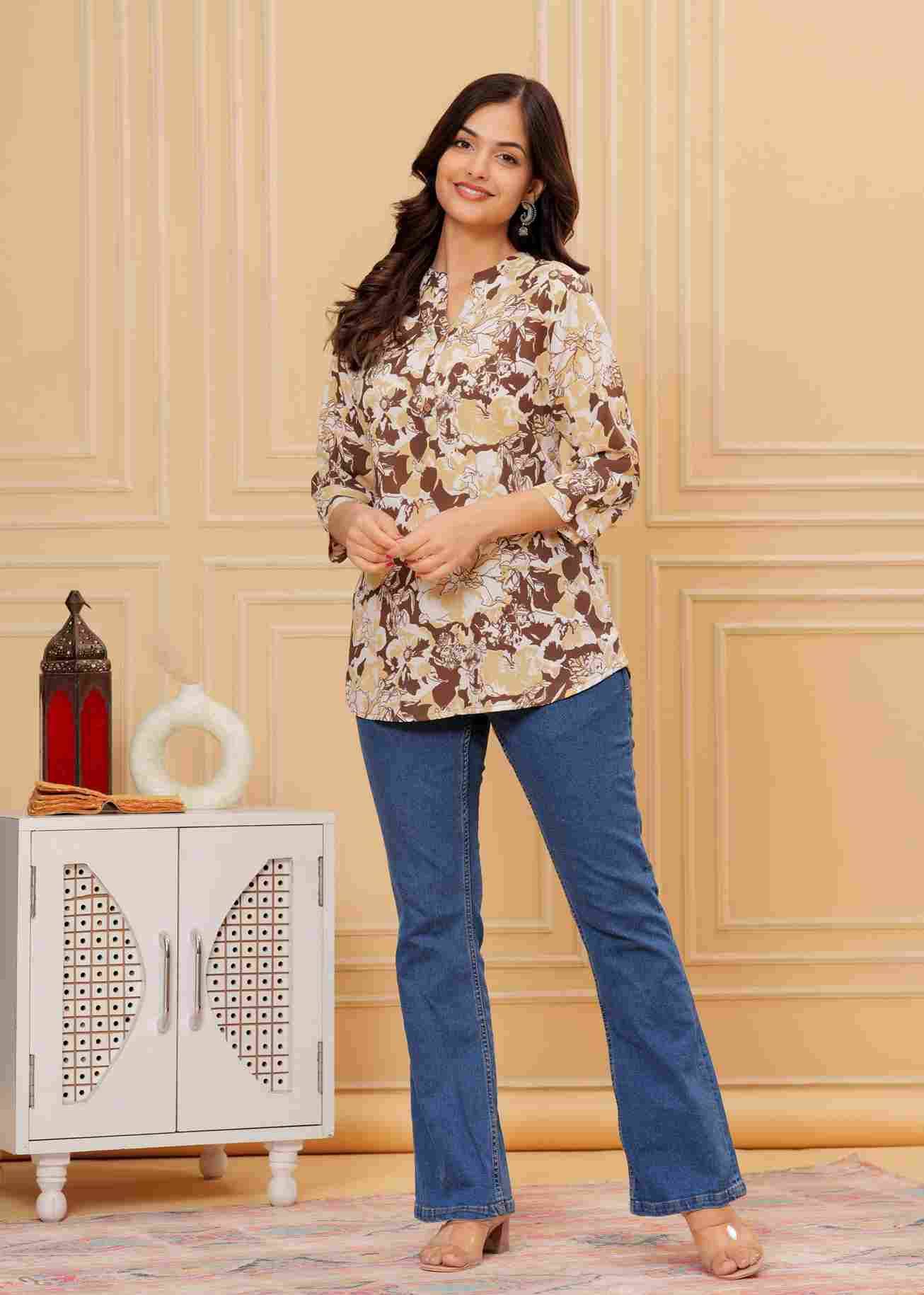 Nirali By Kaamiri 01 To 23 Series Designer Stylish Fancy Colorful Beautiful Party Wear & Ethnic Wear Collection Cotton Tops At Wholesale Price