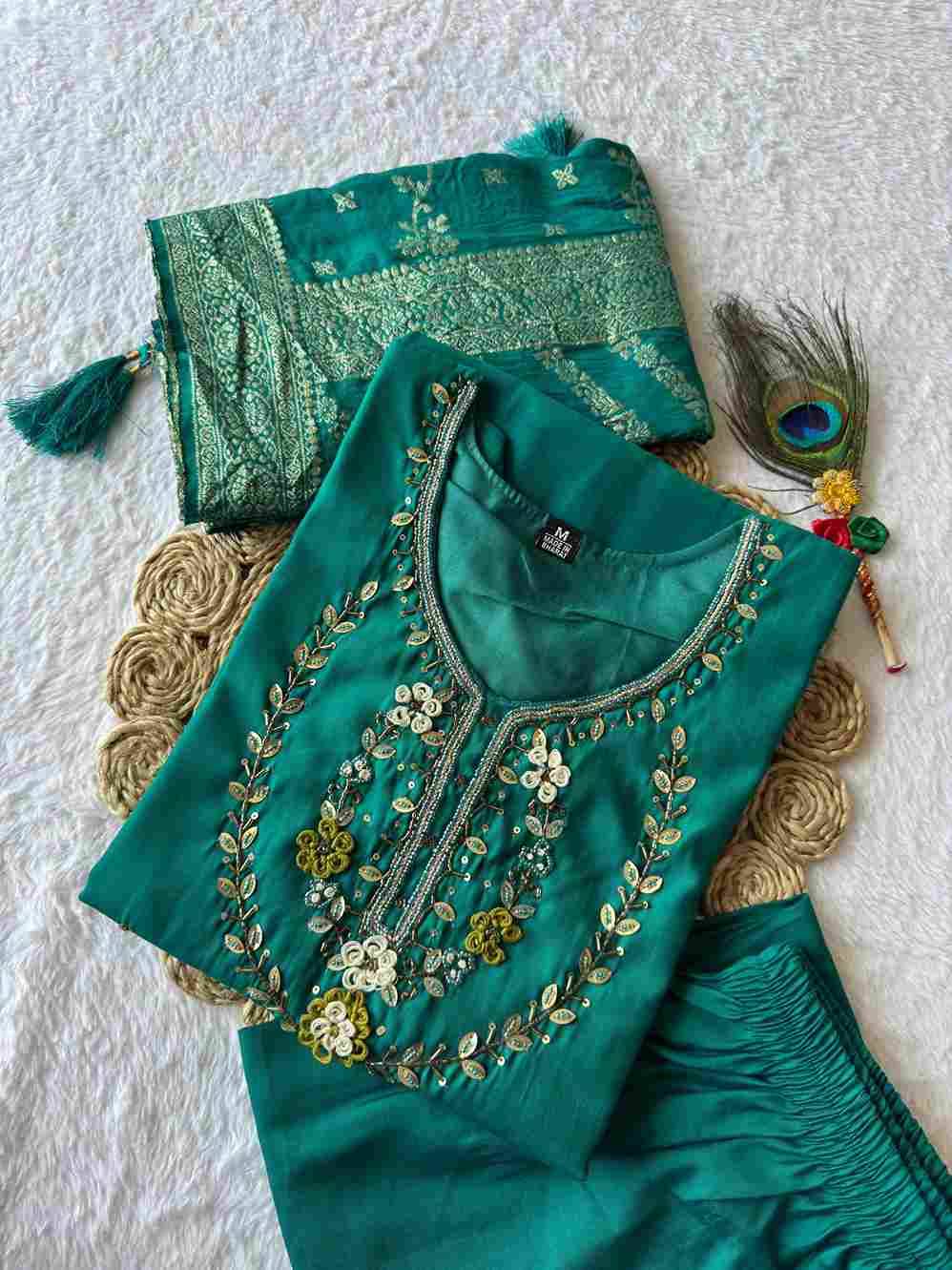Kr-361 By Fashid Wholesale 01 To 03 Series Designer Festive Suits Collection Beautiful Stylish Fancy Colorful Party Wear & Occasional Wear Roman Silk Kurti With Pent At Wholesale Price