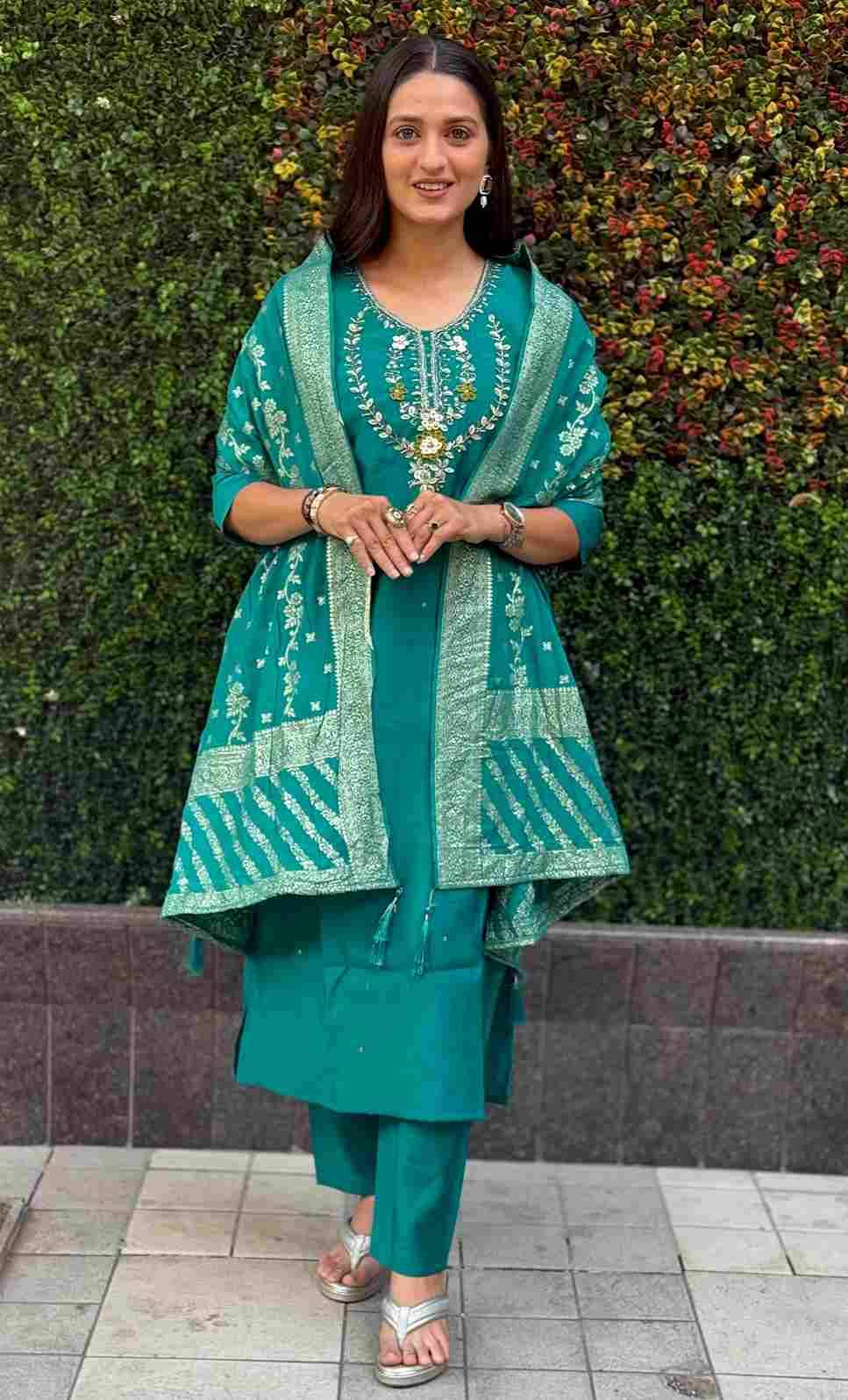 Kr-361 By Fashid Wholesale 01 To 03 Series Designer Festive Suits Collection Beautiful Stylish Fancy Colorful Party Wear & Occasional Wear Roman Silk Kurti With Pent At Wholesale Price
