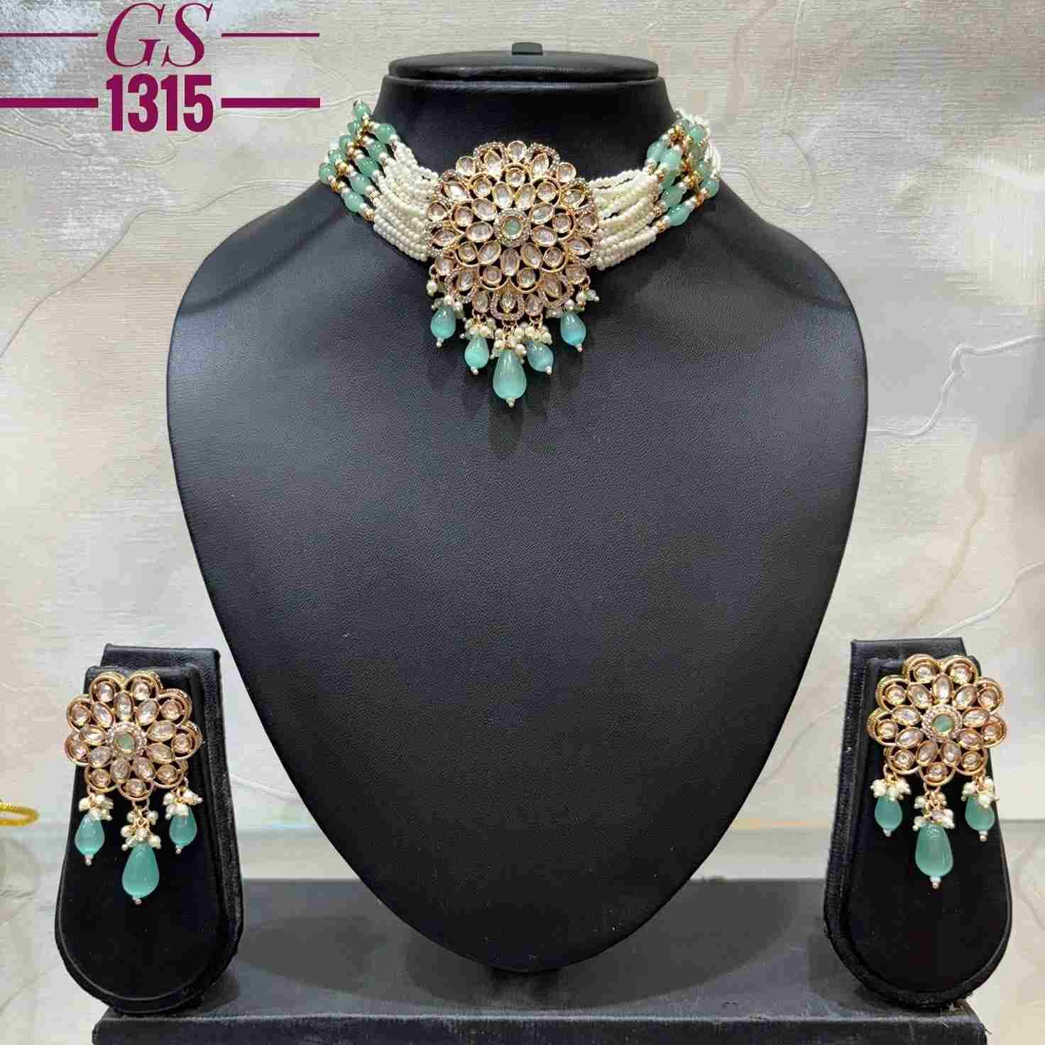 GS-1315 Vol-2 By Fashid Wholesale 01 To 05 Series Traditional Artificial Jewellery For Indian Attire At Exclusive Range.