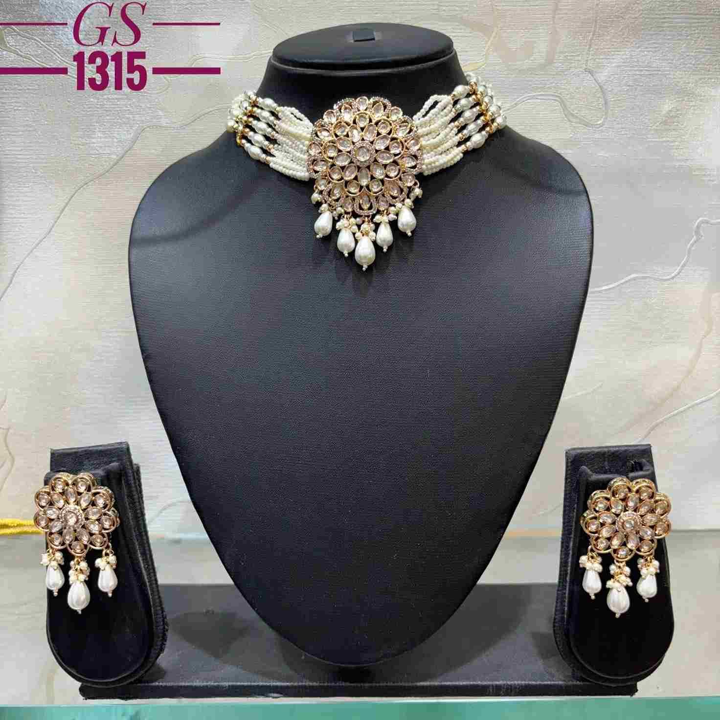GS-1315 Vol-2 By Fashid Wholesale 01 To 05 Series Traditional Artificial Jewellery For Indian Attire At Exclusive Range.