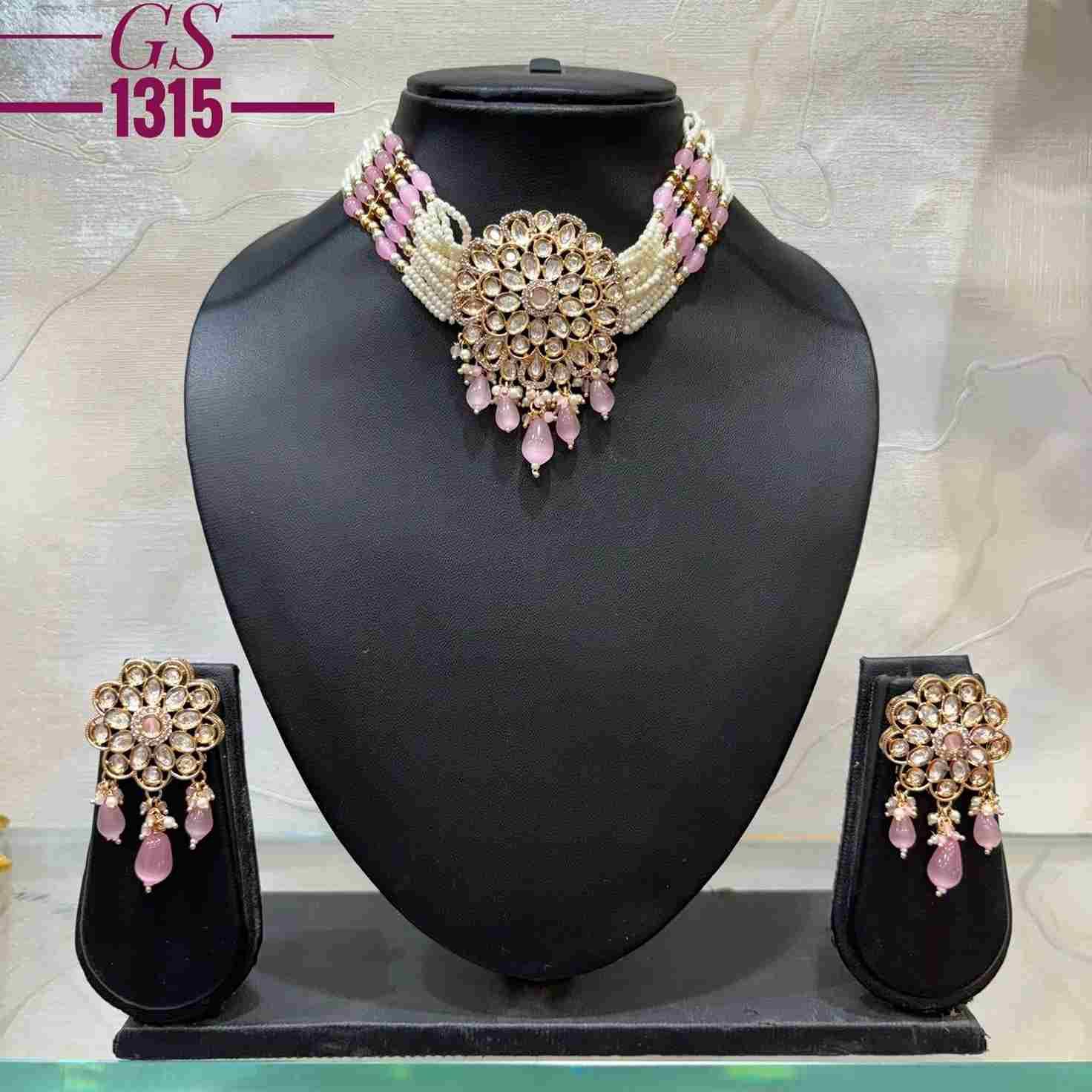 GS-1315 Vol-2 By Fashid Wholesale 01 To 05 Series Traditional Artificial Jewellery For Indian Attire At Exclusive Range.