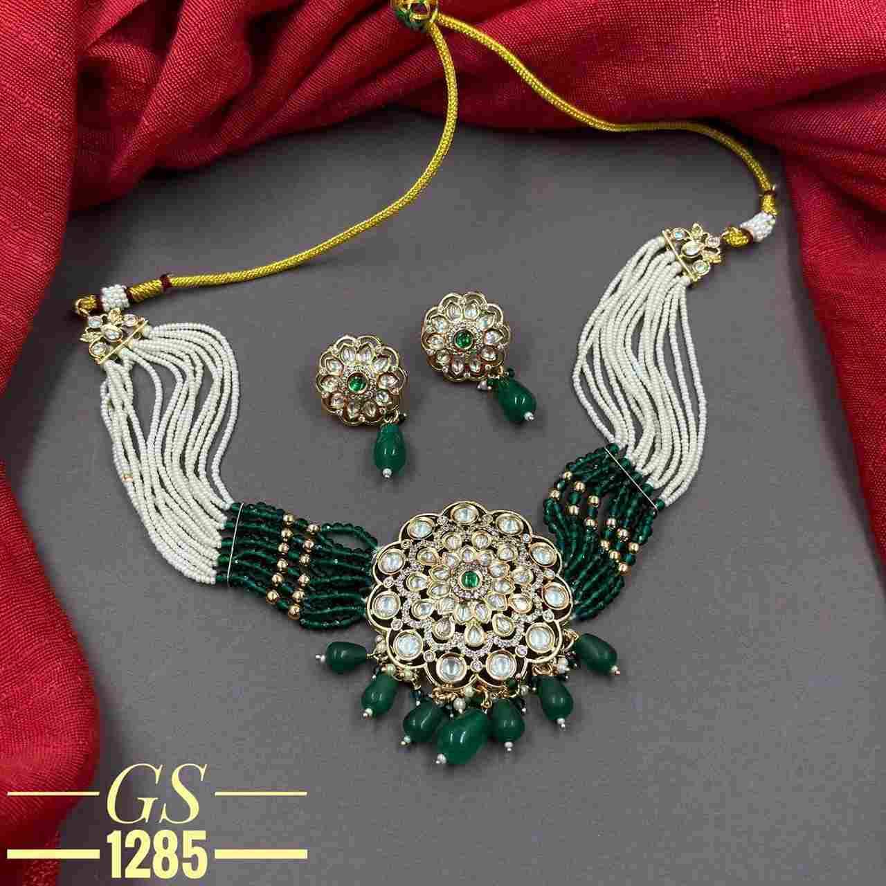 Gs-1285 By Fashid Wholesale 01 To 06 Series Traditional Artificial Jewellery For Indian Attire At Exclusive Range.