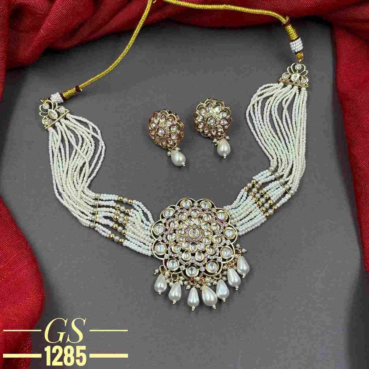 Gs-1285 By Fashid Wholesale 01 To 06 Series Traditional Artificial Jewellery For Indian Attire At Exclusive Range.