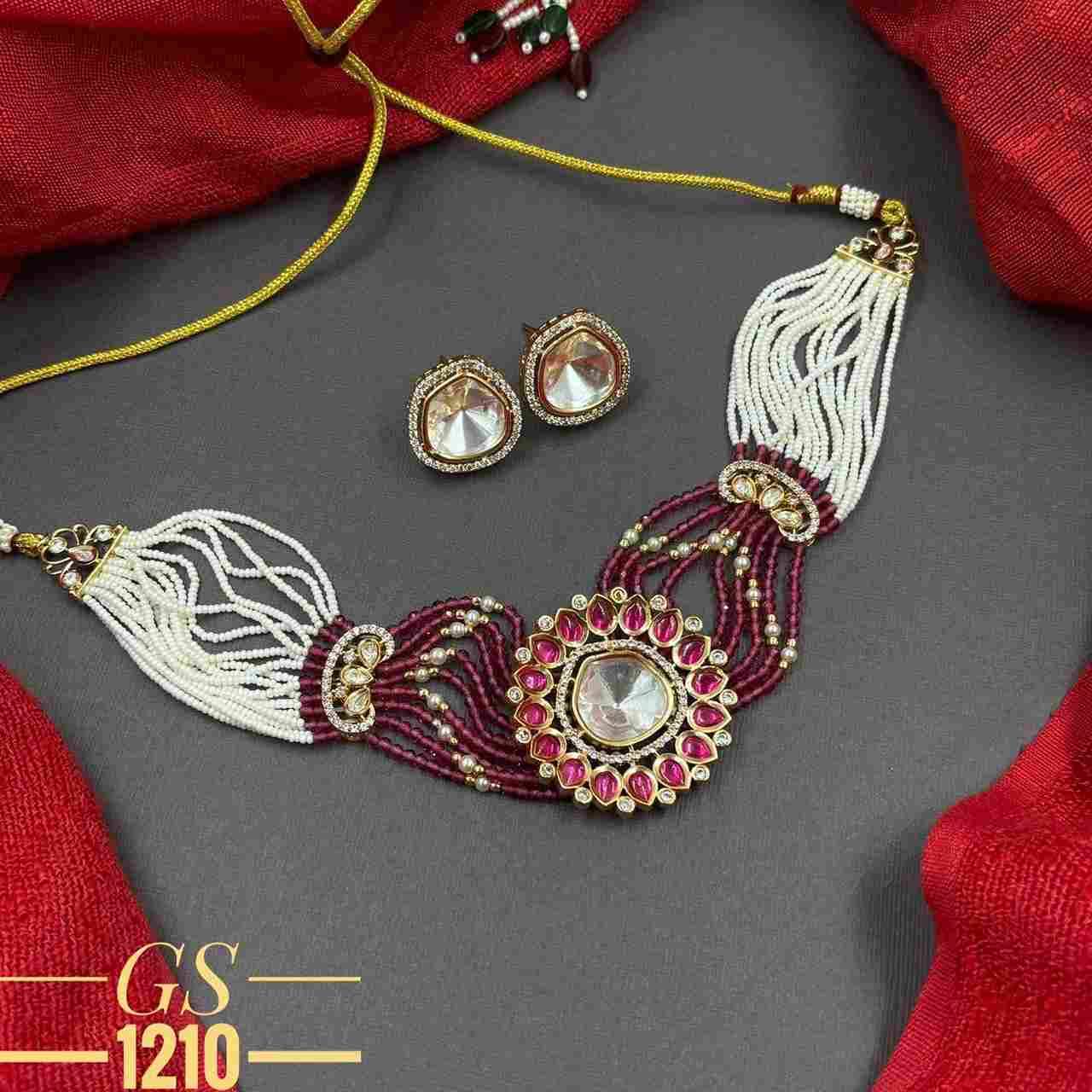 Gs-1210 By Fashid Wholesale 01 To 07 Series Traditional Artificial Jewellery For Indian Attire At Exclusive Range.