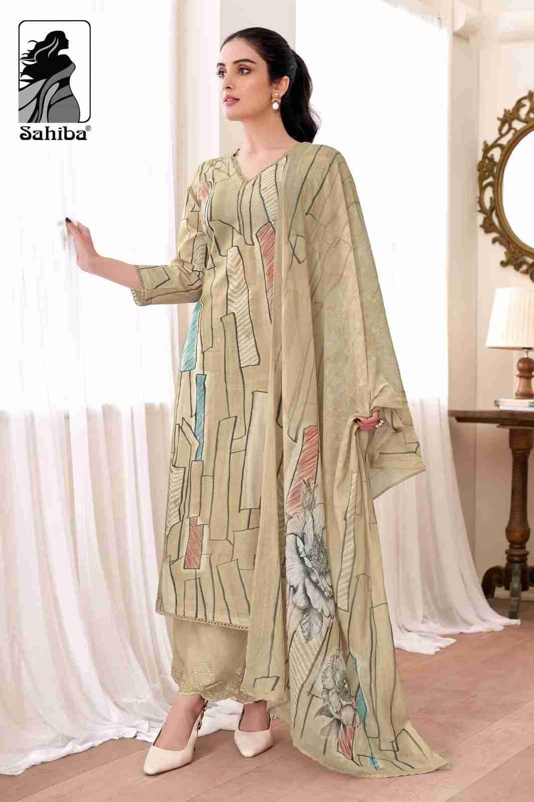 Priyanshi By Sahiba Fabrics Beautiful Festive Suits Colorful Stylish Fancy Casual Wear & Ethnic Wear Pure Lawn Cotton Dresses At Wholesale Price