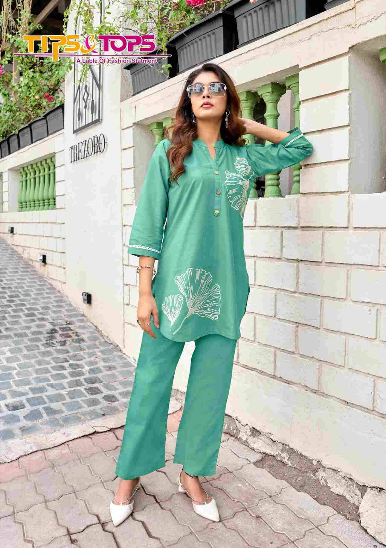 Fabulous By Tips And Tops 1001 To 1006 Series Designer Stylish Fancy Colorful Beautiful Party Wear & Ethnic Wear Collection Cotton Print Co-Ord At Wholesale Price