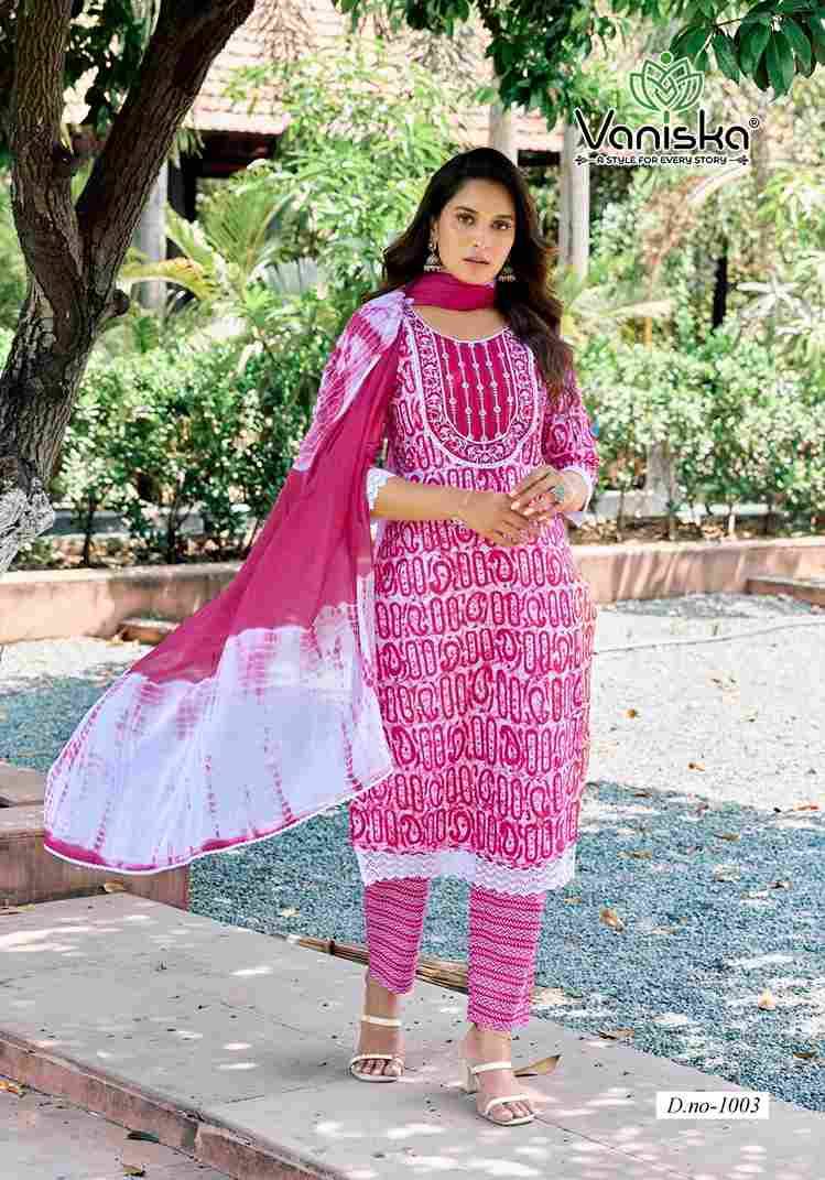 Cotton Culture Vol-1 By Vaniska 1001 To 1008 Series Beautiful Festive Suits Colorful Stylish Fancy Casual Wear & Ethnic Wear Cotton Print Dresses At Wholesale Price