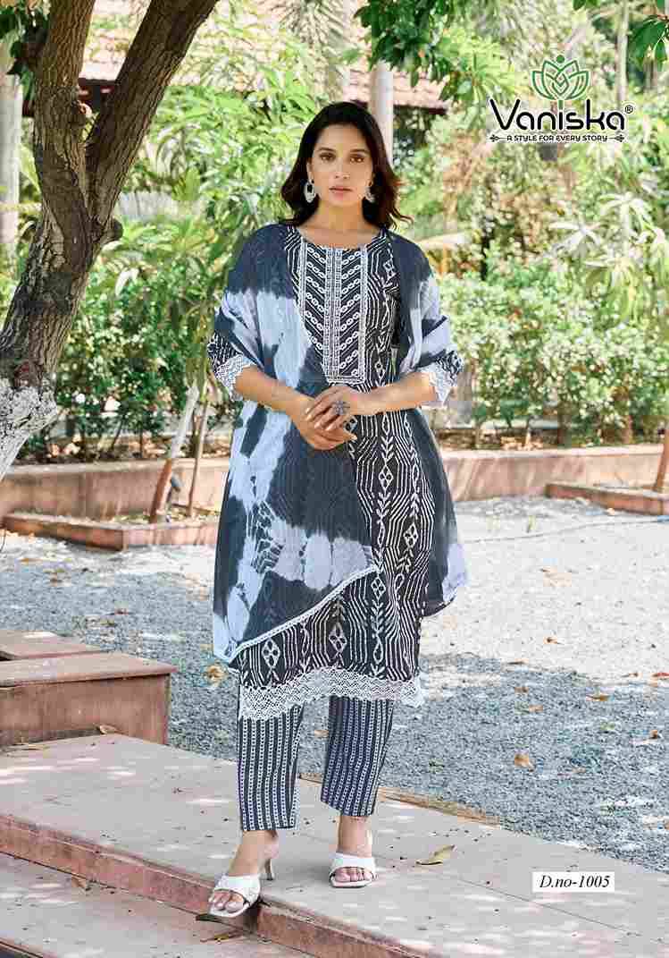 Cotton Culture Vol-1 By Vaniska 1001 To 1008 Series Beautiful Festive Suits Colorful Stylish Fancy Casual Wear & Ethnic Wear Cotton Print Dresses At Wholesale Price