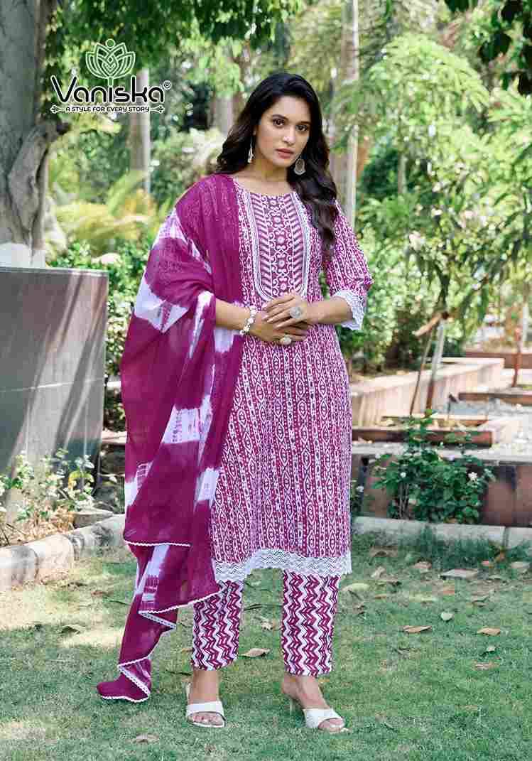 Cotton Culture Vol-1 By Vaniska 1001 To 1008 Series Beautiful Festive Suits Colorful Stylish Fancy Casual Wear & Ethnic Wear Cotton Print Dresses At Wholesale Price