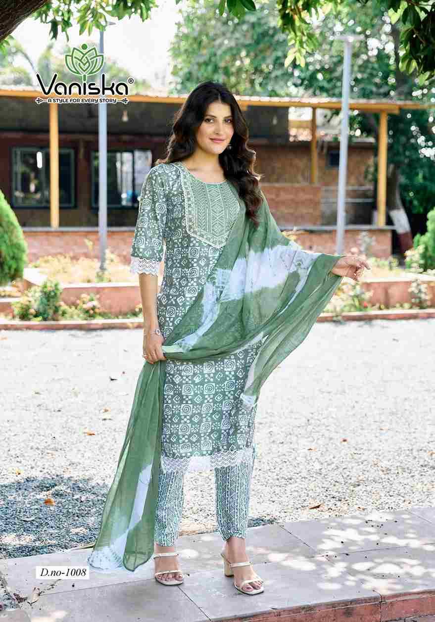Cotton Culture Vol-1 By Vaniska 1001 To 1008 Series Beautiful Festive Suits Colorful Stylish Fancy Casual Wear & Ethnic Wear Cotton Print Dresses At Wholesale Price