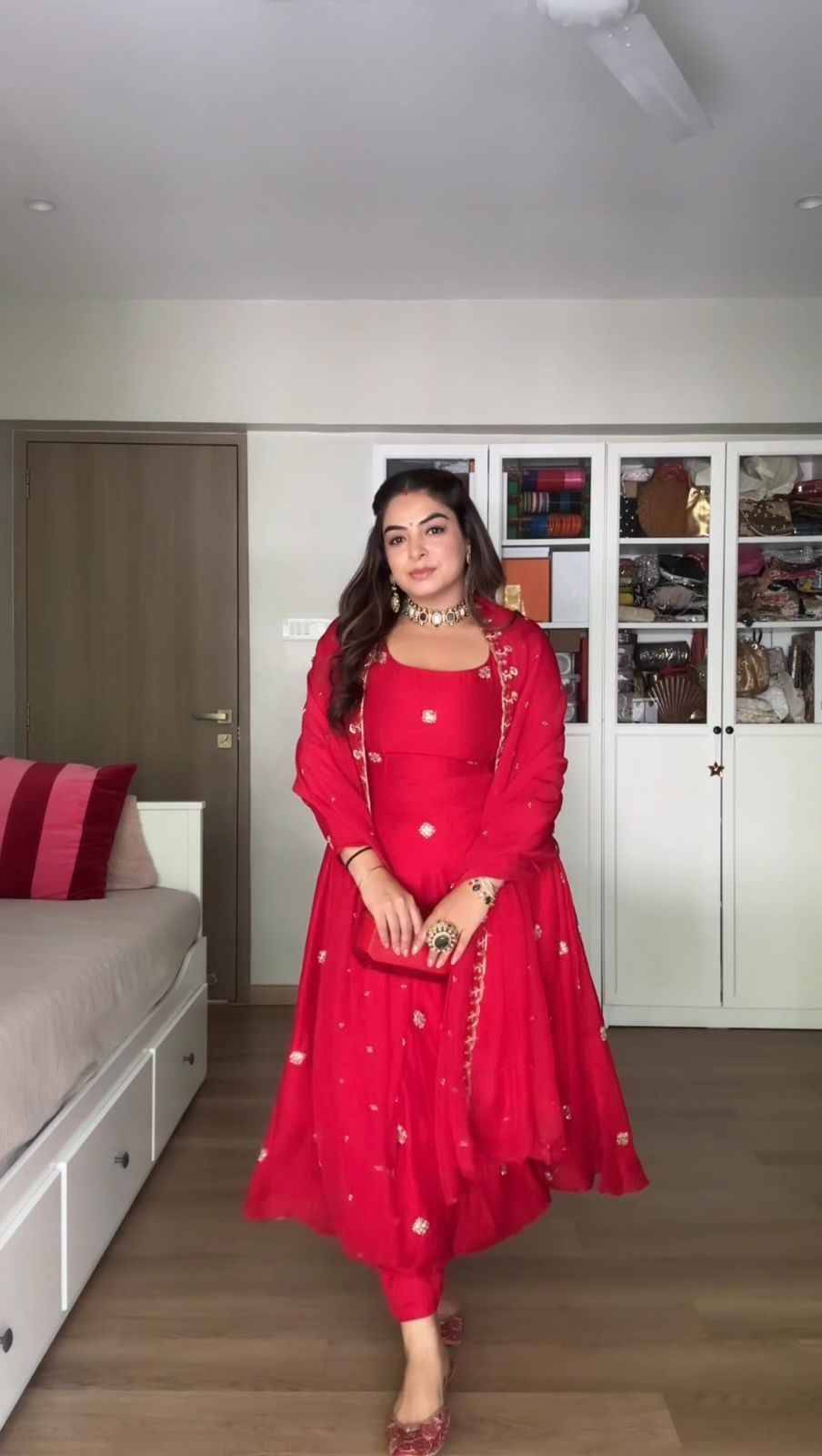 R-5872 By Fashid Wholesale Beautiful Stylish Fancy Colorful Casual Wear & Ethnic Wear Faux Georgette Dresses At Wholesale Price