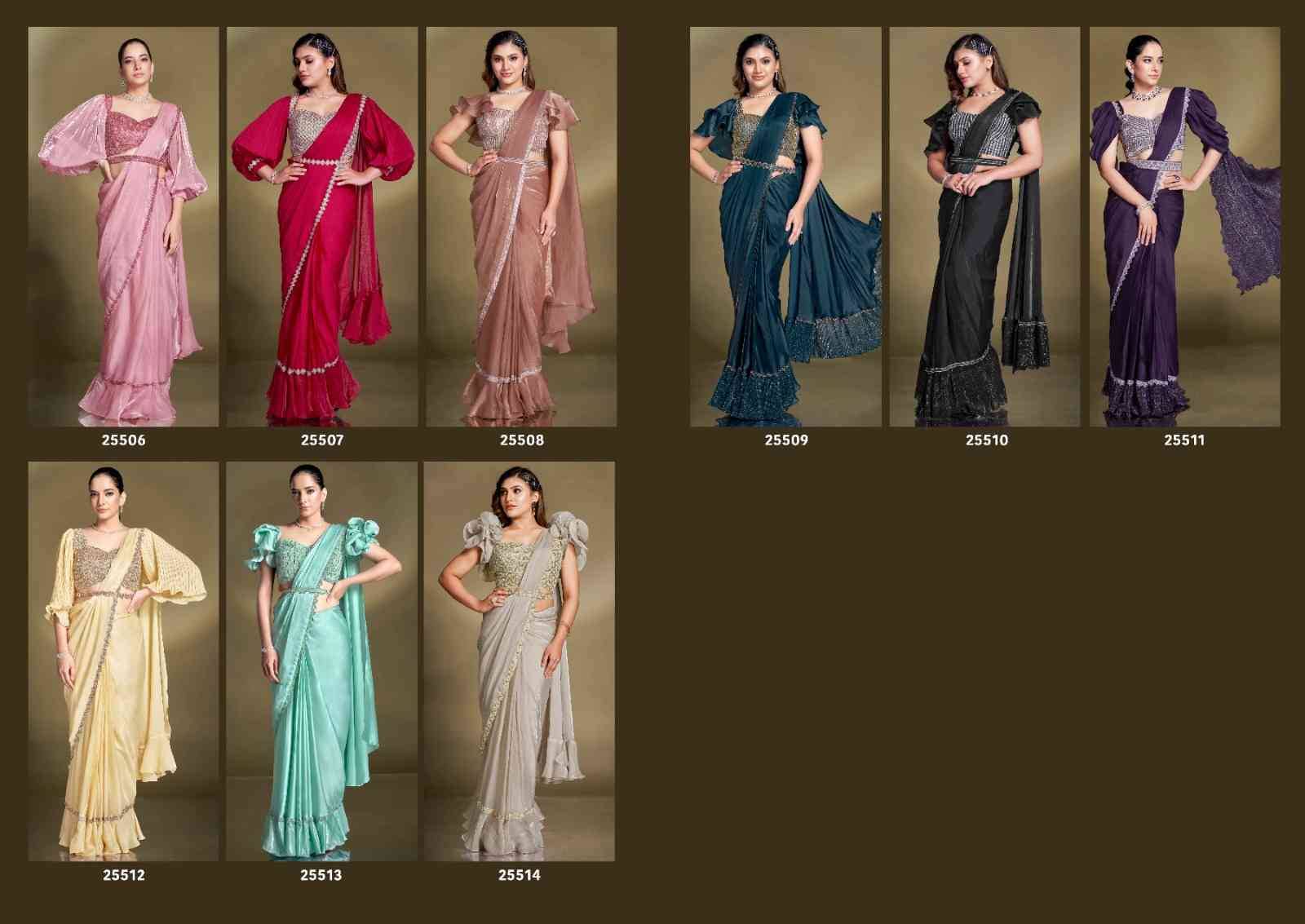 Bonita By Mohmanthan 25506 To 25514 Series Indian Traditional Wear Collection Beautiful Stylish Fancy Colorful Party Wear & Occasional Wear Fancy Sarees At Wholesale Price