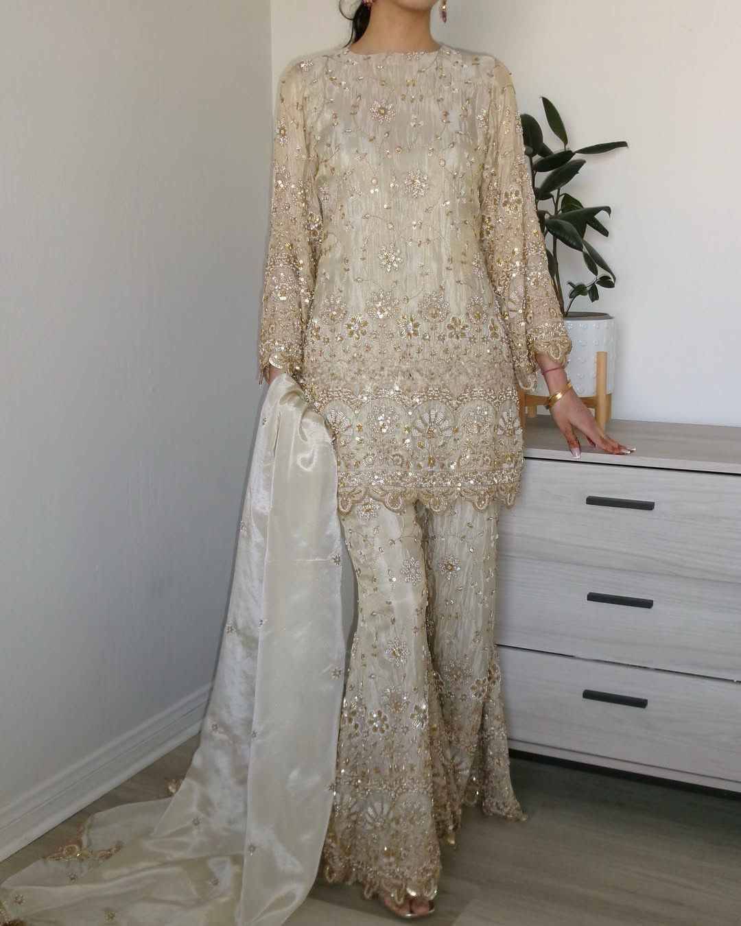 Le-1948 By Fashid Wholesale Beautiful Colorful Fancy Wedding Collection Occasional Wear & Party Wear Chinnon Dresses At Wholesale Price