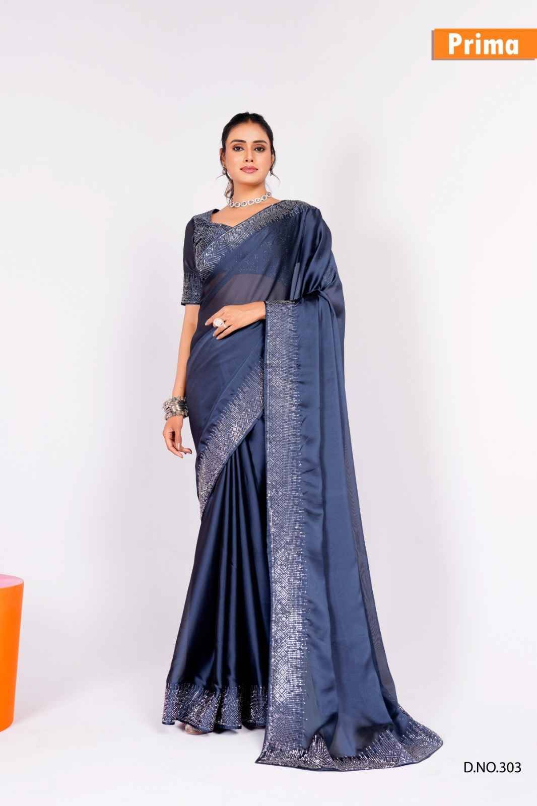 Prima 301 Series By Fashid Wholesale 301 To 305 Series Indian Traditional Wear Collection Beautiful Stylish Fancy Colorful Party Wear & Occasional Wear Rangoli Sarees At Wholesale Price