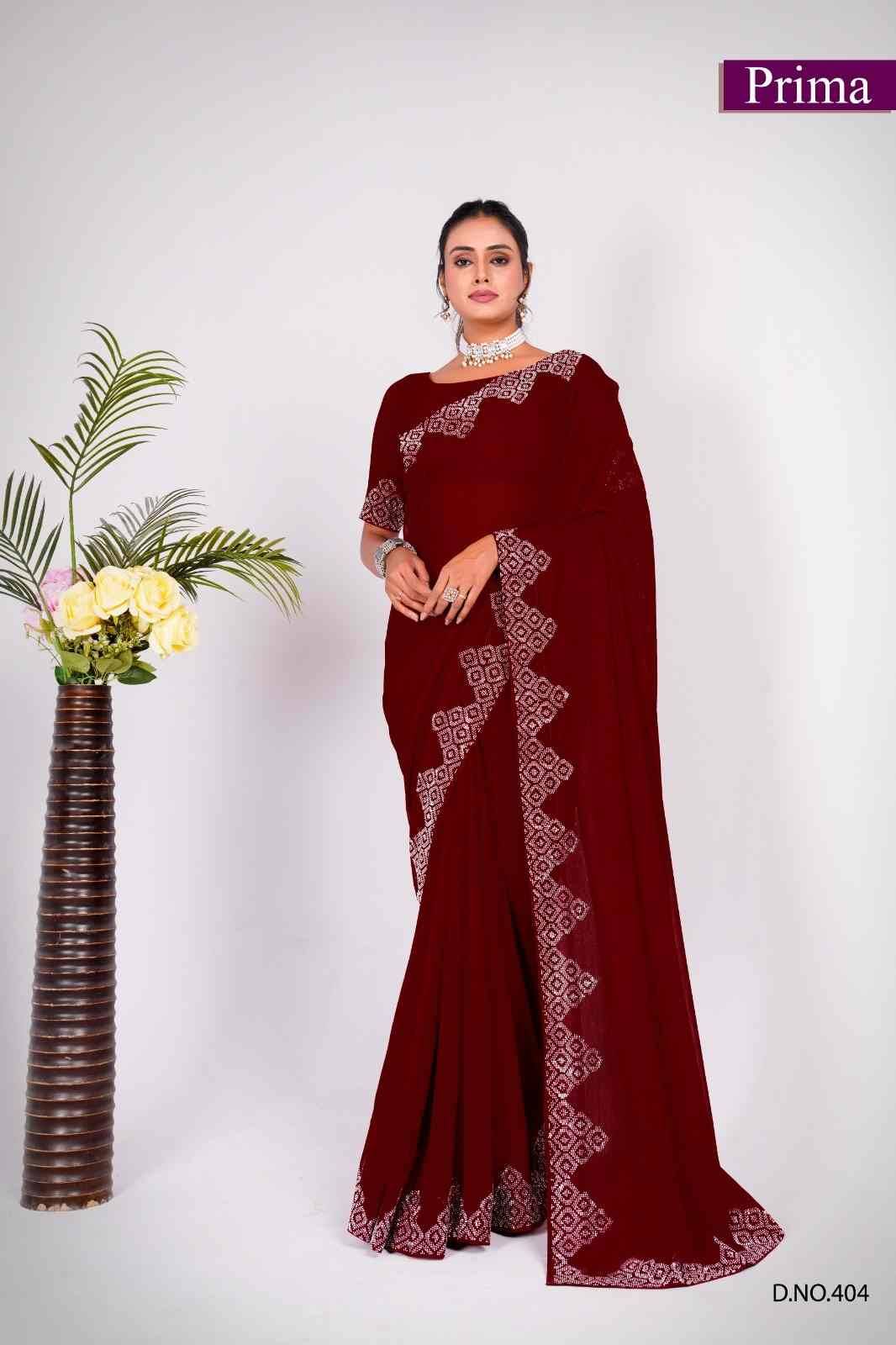 Prima 401 Series By Fashid Wholesale 401 To 408 Series Indian Traditional Wear Collection Beautiful Stylish Fancy Colorful Party Wear & Occasional Wear Fancy Sarees At Wholesale Price
