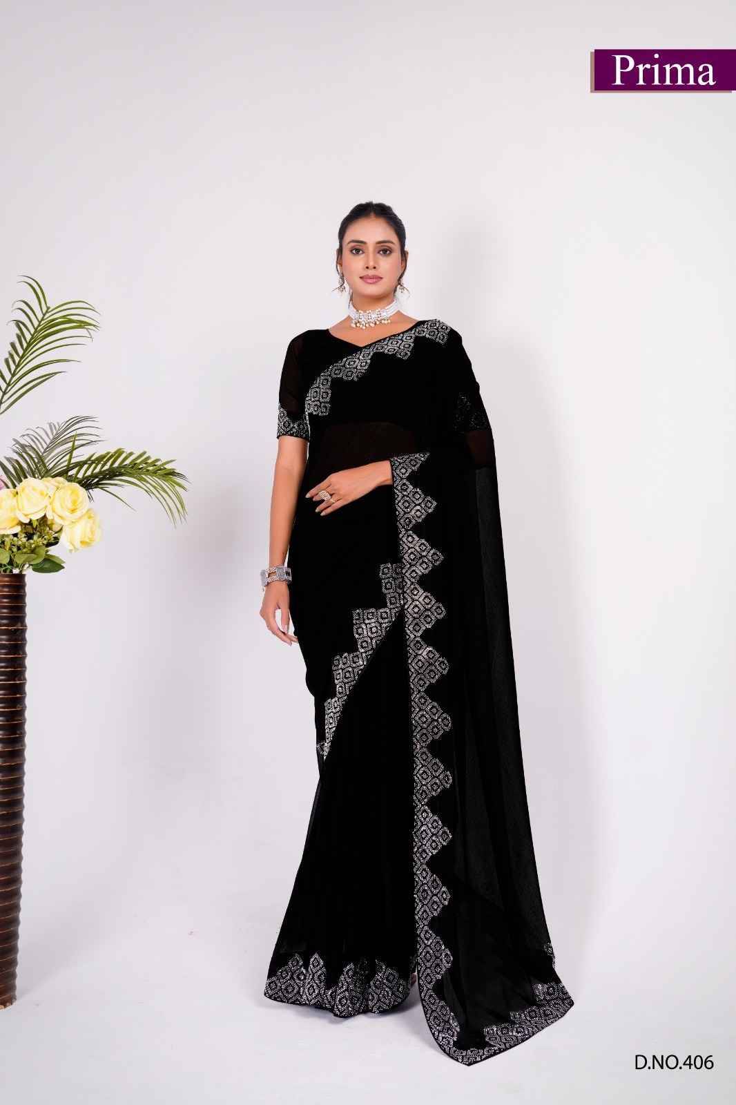 Prima 401 Series By Fashid Wholesale 401 To 408 Series Indian Traditional Wear Collection Beautiful Stylish Fancy Colorful Party Wear & Occasional Wear Fancy Sarees At Wholesale Price