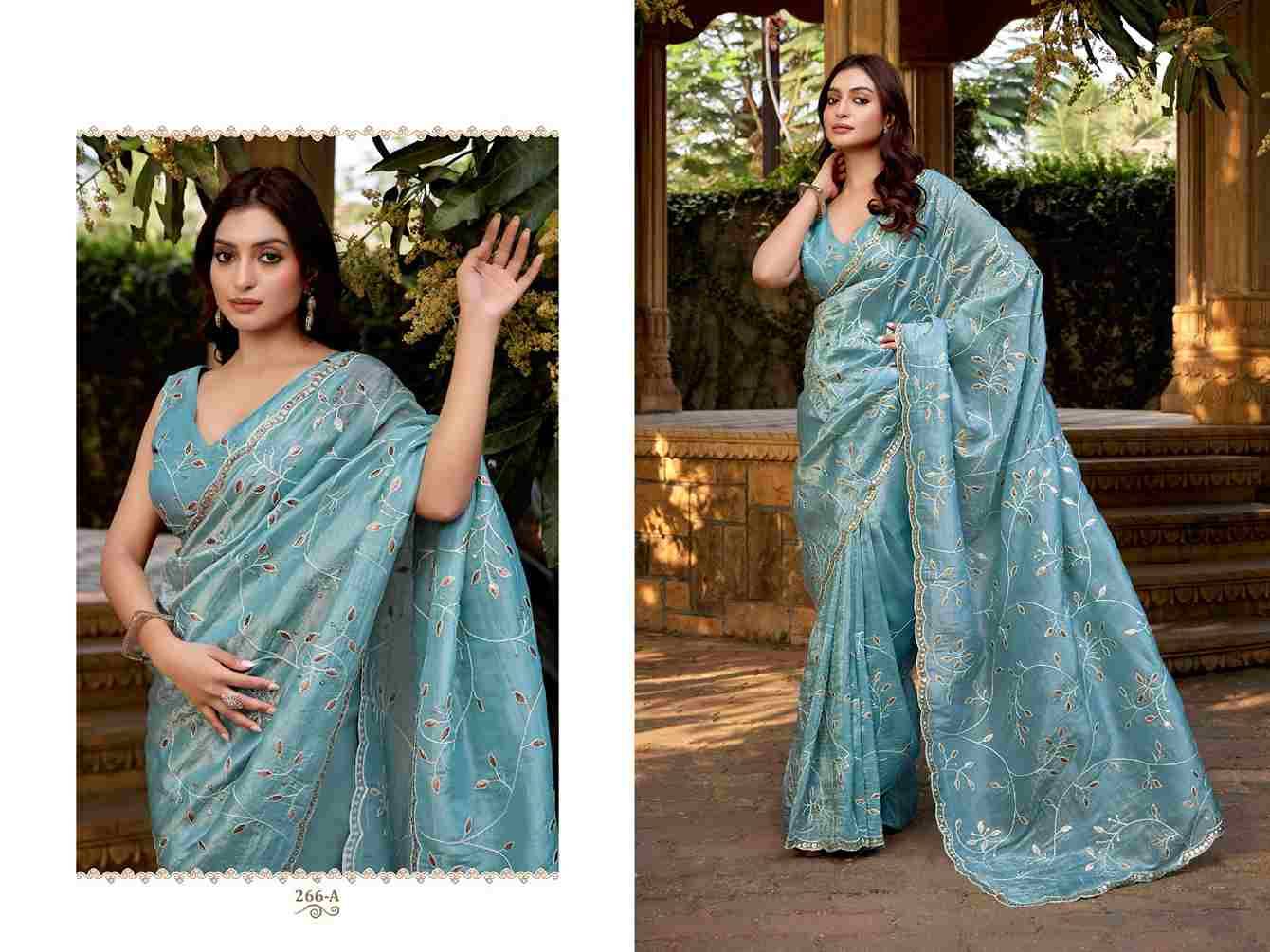 Durga 266 Colours By Fashid Wholesale 266-A To 266-D Series Indian Traditional Wear Collection Beautiful Stylish Fancy Colorful Party Wear & Occasional Wear Paper Silk Sarees At Wholesale Price