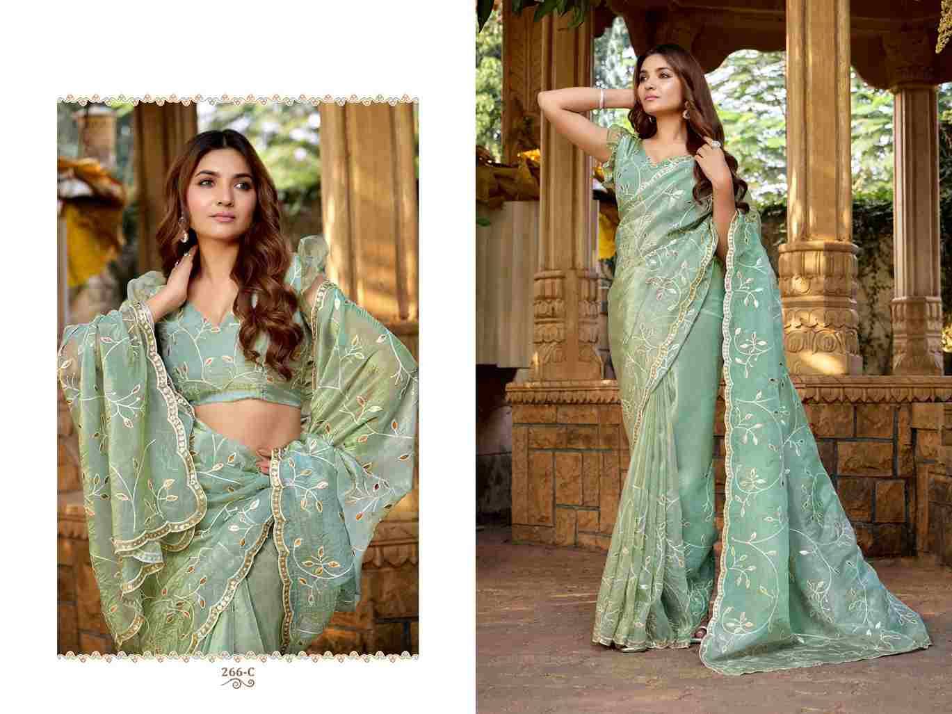 Durga 266 Colours By Fashid Wholesale 266-A To 266-D Series Indian Traditional Wear Collection Beautiful Stylish Fancy Colorful Party Wear & Occasional Wear Paper Silk Sarees At Wholesale Price