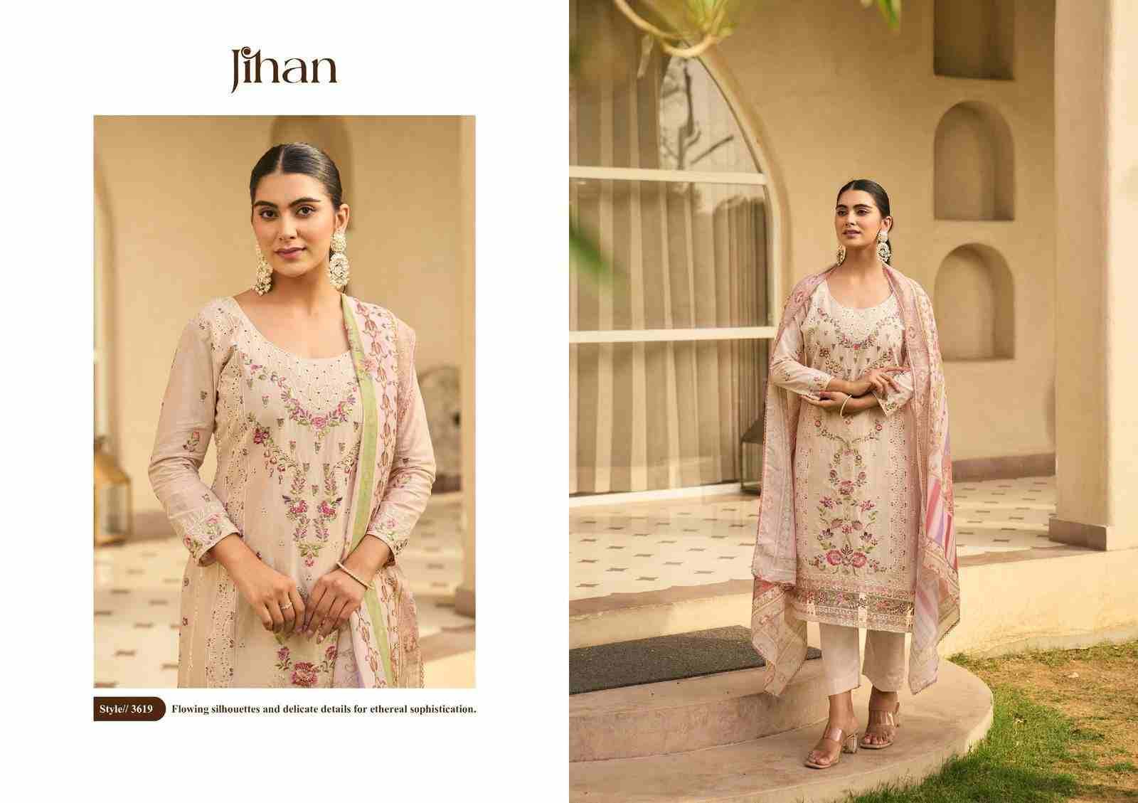 Taskeen Vol-3 By Jihan 3618 To 3623 Series Designer Pakistani Suits Beautiful Fancy Stylish Colorful Party Wear & Occasional Wear Cotton Dresses At Wholesale Price