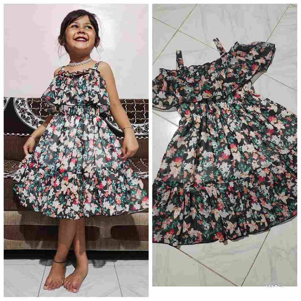 Pv-Kids-Gown Vol-4 By Fashid Wholesale 01 To 05 Series Designer Beautiful Collection Occasional Wear & Party Wear Pure Heavy Weightless Gowns At Wholesale Price