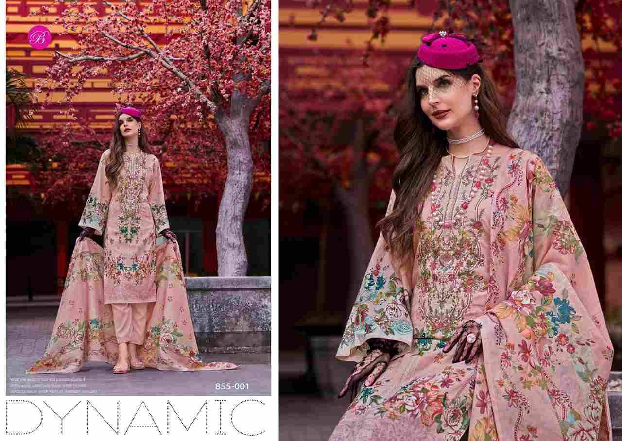 Naira Vol-109 By Belliza 855-001 To 855-008 Series Beautiful Festive Suits Stylish Fancy Colorful Casual Wear & Ethnic Wear Pure Cotton Print Dresses At Wholesale Price