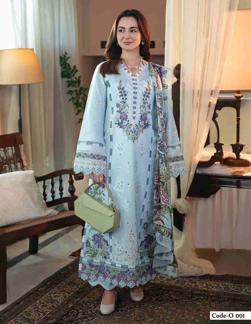 Ombre Intezar By Jade 001 To 006 Series Beautiful Festive Suits Stylish Fancy Colorful Casual Wear & Ethnic Wear Pure Cotton Print Dresses At Wholesale Price