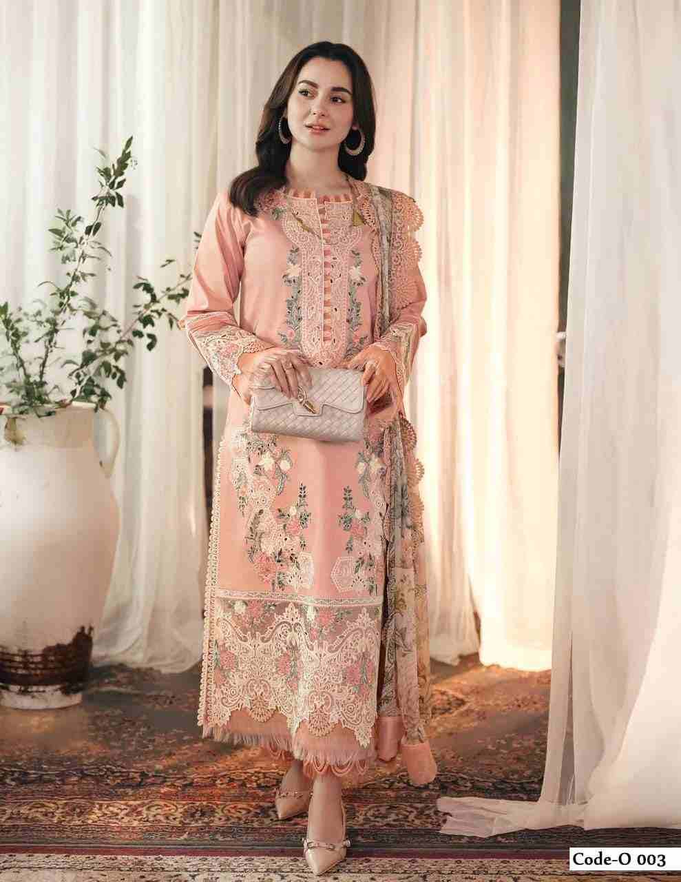 Ombre Intezar By Jade 001 To 006 Series Beautiful Festive Suits Stylish Fancy Colorful Casual Wear & Ethnic Wear Pure Cotton Print Dresses At Wholesale Price