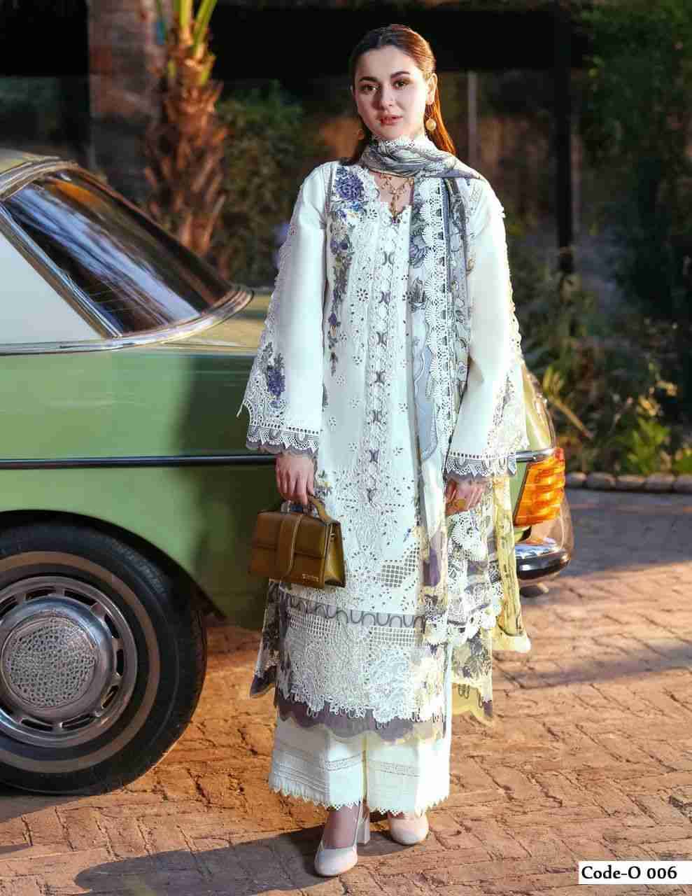 Ombre Intezar By Jade 001 To 006 Series Beautiful Festive Suits Stylish Fancy Colorful Casual Wear & Ethnic Wear Pure Cotton Print Dresses At Wholesale Price