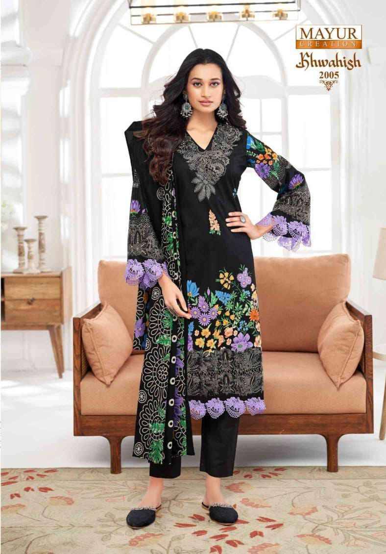 Khwahish Vol-2 By Mayur Creation 2001 To 2008 Series Beautiful Festive Suits Stylish Fancy Colorful Casual Wear & Ethnic Wear Lawn Cotton Print Dresses At Wholesale Price