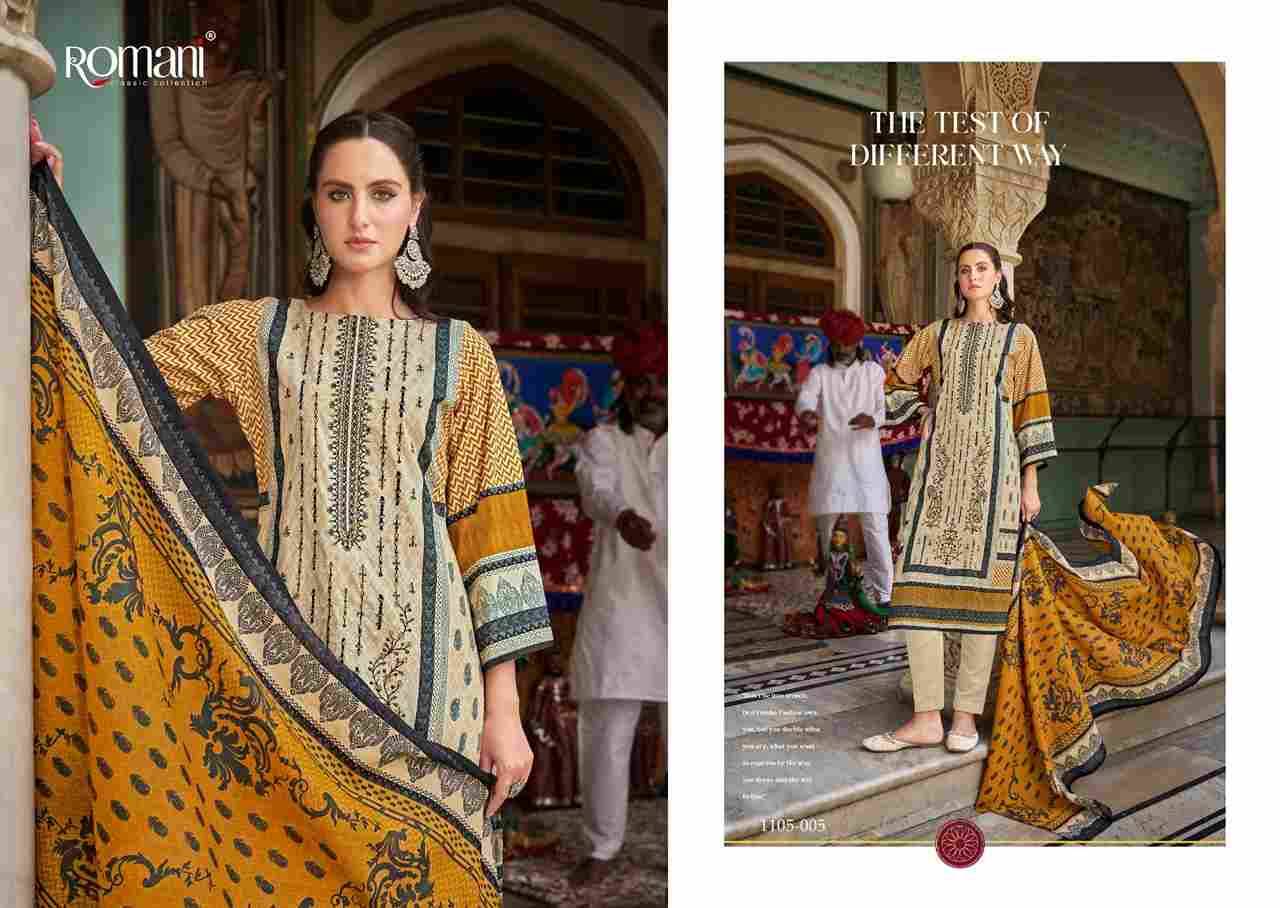 Bin Karam By Romani 1105-001 To 1105-008 Series Beautiful Festive Suits Stylish Fancy Colorful Casual Wear & Ethnic Wear Soft Cotton Print Dresses At Wholesale Price