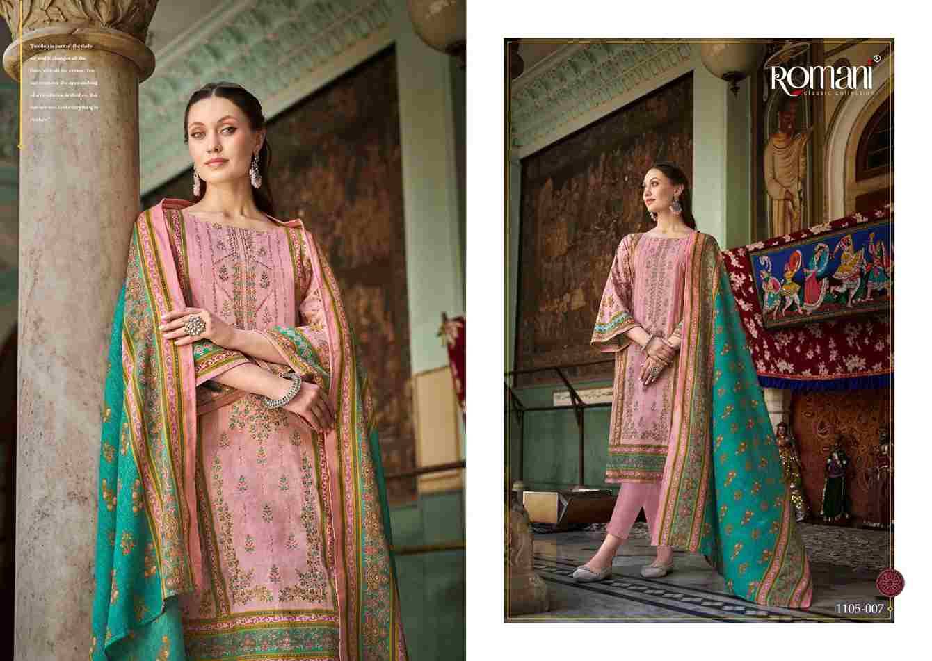 Bin Karam By Romani 1105-001 To 1105-008 Series Beautiful Festive Suits Stylish Fancy Colorful Casual Wear & Ethnic Wear Soft Cotton Print Dresses At Wholesale Price