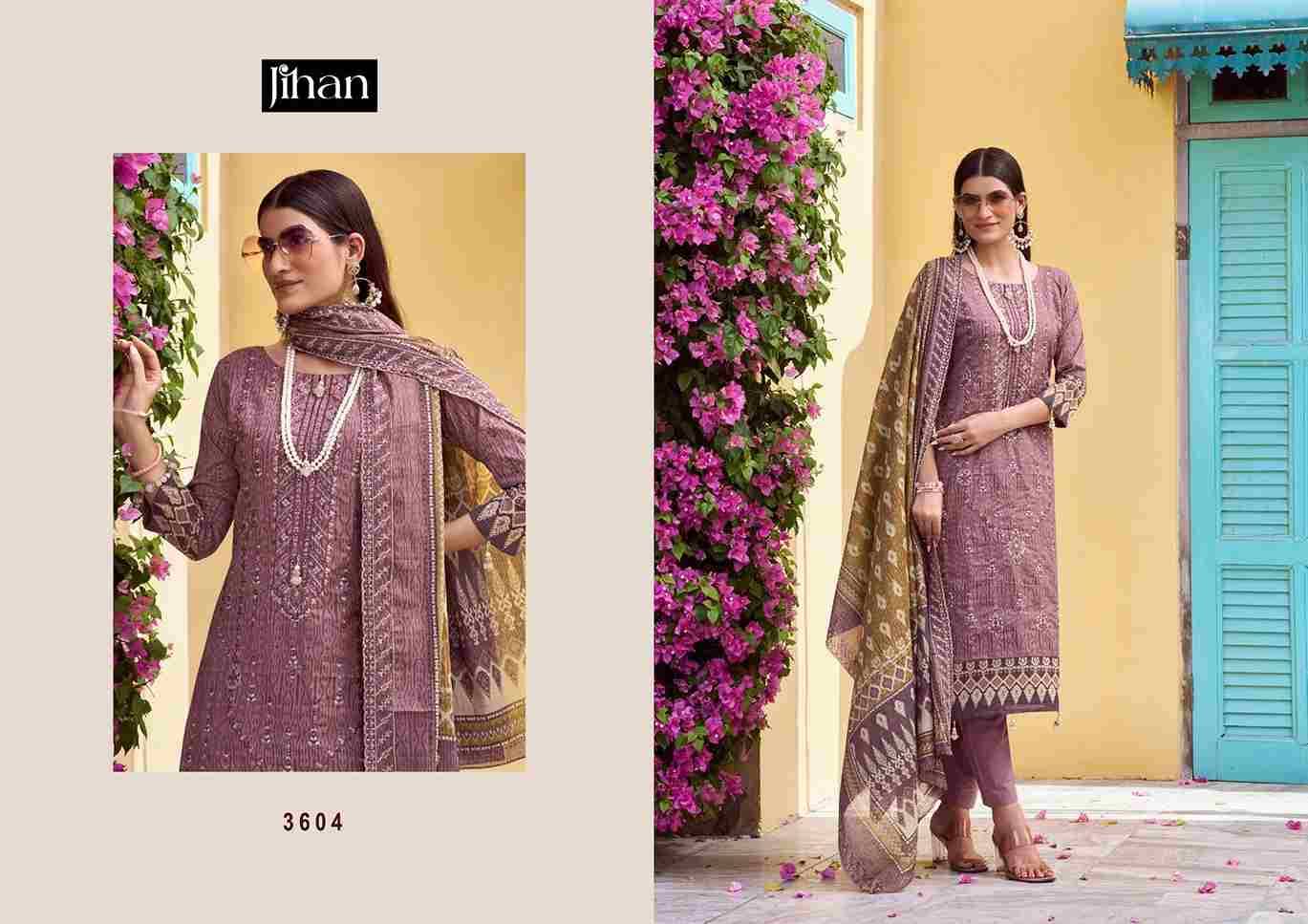 Bin Saeed Vol-17 By Jihan Designer Pakistani Suits Beautiful Fancy Stylish Colorful Party Wear & Occasional Wear Pure Lawn Dresses At Wholesale Price