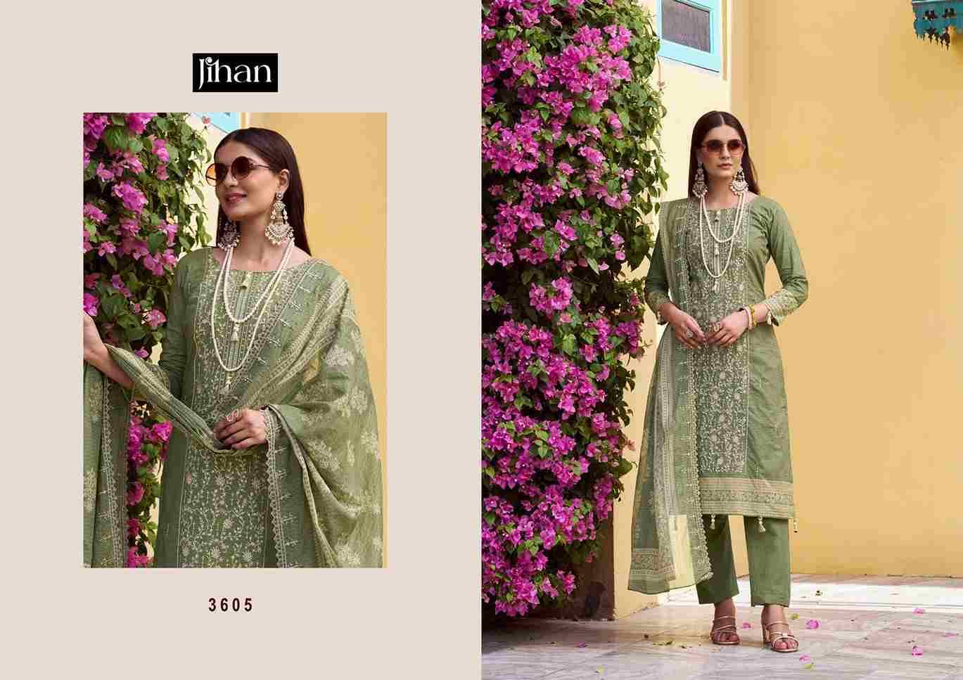 Bin Saeed Vol-17 By Jihan Designer Pakistani Suits Beautiful Fancy Stylish Colorful Party Wear & Occasional Wear Pure Lawn Dresses At Wholesale Price