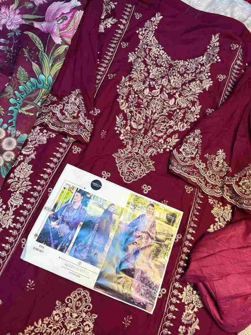 Mehboob Tex Hit Design 1617 By Mehboob Tex Pakistani Suits Collection Beautiful Stylish Fancy Colorful Party Wear & Occasional Wear Pure Rayon Embroidered Dresses At Wholesale Price