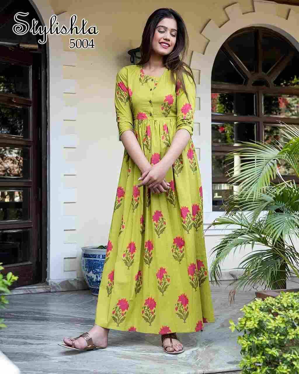 Stylishta Super Hits By Fashid Wholesale Series Beautiful Stylish Fancy Colorful Casual Wear & Ethnic Wear Pure Muslin Gowns At Wholesale Price