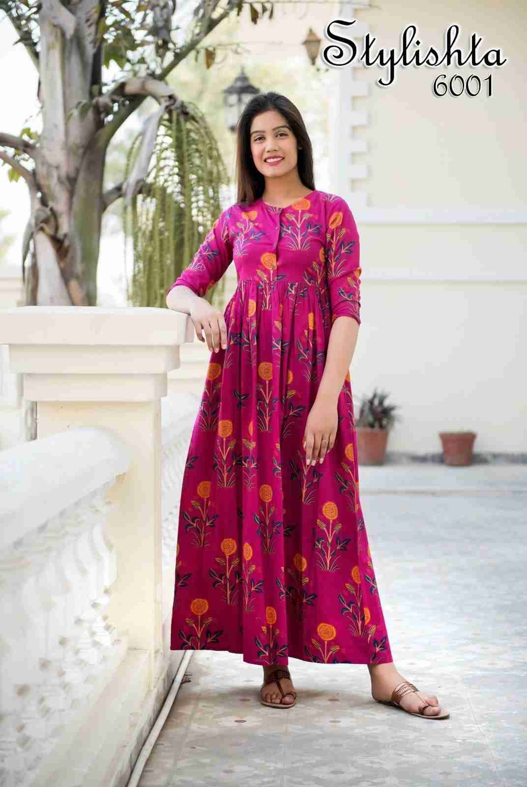 Stylishta Super Hits By Fashid Wholesale Series Beautiful Stylish Fancy Colorful Casual Wear & Ethnic Wear Pure Muslin Gowns At Wholesale Price