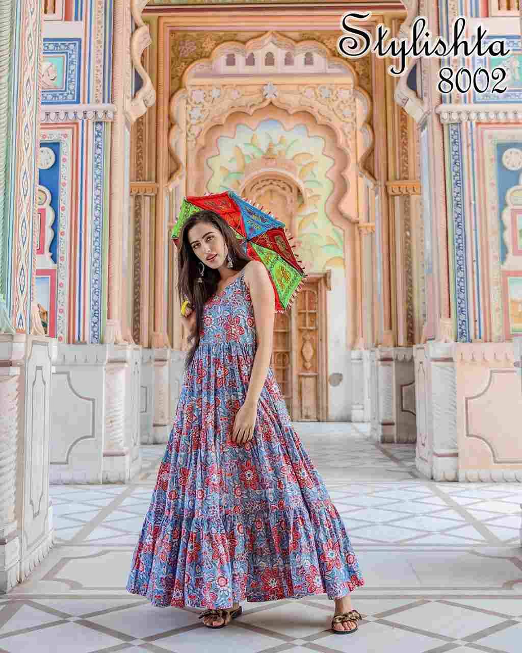 Stylishta Super Hits By Fashid Wholesale Series Beautiful Stylish Fancy Colorful Casual Wear & Ethnic Wear Pure Muslin Gowns At Wholesale Price
