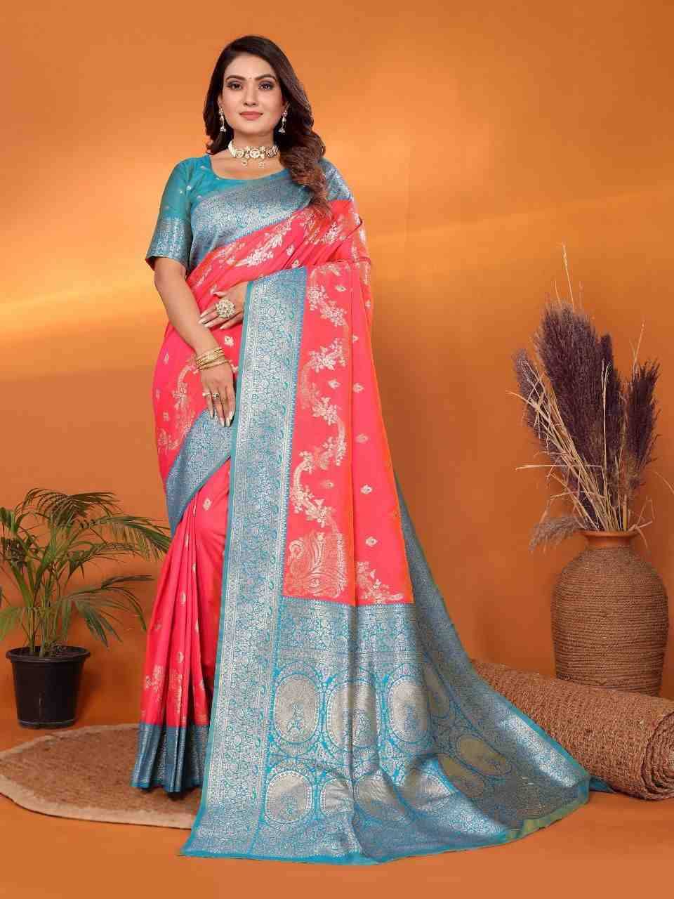 Mahrook By PC 101 To 106 Series Indian Traditional Wear Collection Beautiful Stylish Fancy Colorful Party Wear & Occasional Wear Banarasi Silk Sarees At Wholesale Price