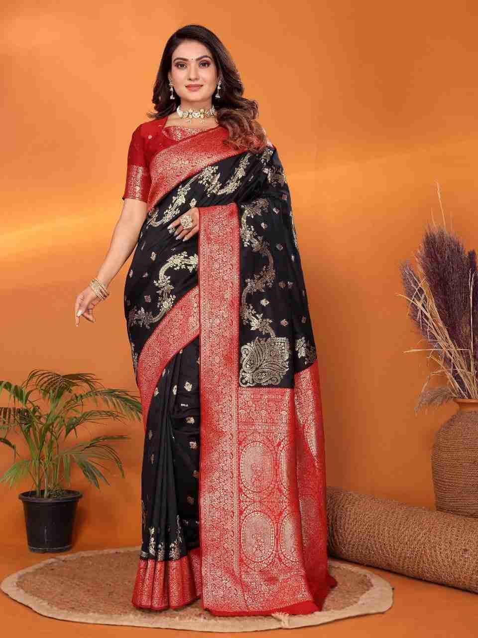 Mahrook By PC 101 To 106 Series Indian Traditional Wear Collection Beautiful Stylish Fancy Colorful Party Wear & Occasional Wear Banarasi Silk Sarees At Wholesale Price